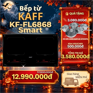 Bếp từ đôi KAFF KF-FL6868 SMART